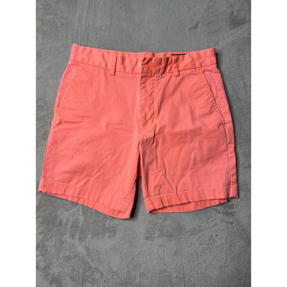 Vineyard Vines by‎ Shep & Ian Flat Front Casual Club Shorts Men's Size 28 Pink